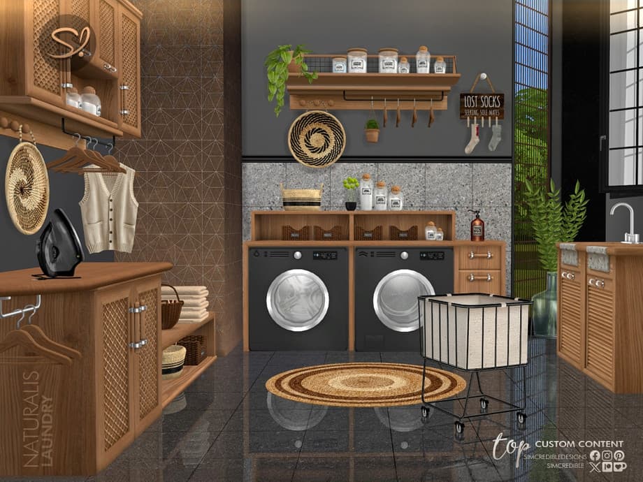 Прачечная Naturalis Laundry (зона стирки)
